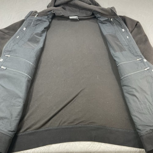 SCOTTeVEST Hoodie Black The Microfleece Full Zip Cargo Taschen Jacke XXXL 3XL - Bild 3 von 9