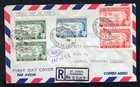 ST LUCIA 1958 FDC Cover The West Indies Federation; Registered to Canada
