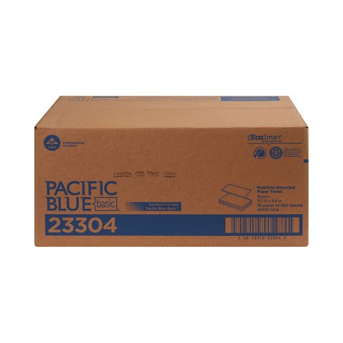 Georgia Pacific Blue Multi-Fold Paper Towels 23304 Case of 4000 Towels - Picture 3 of 6