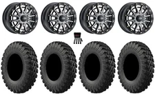 ITP SD10 Bdlk 15x6.5 Wheels GM 30" MotoRally Tires Can-Am Maverick R