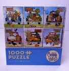 Cobble Hill 1000 Piece Jigsaw Puzzle Farmer's Market Trucks 27" X 20" Sealed — photo 2