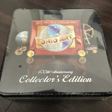 100th Anniversary Ohio Arts Classic Golden Etch A Sketch Magic Screen in Tin Box