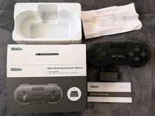 8Bitdo SN30 2.4G Wireless Gamepad for SNES/SFC Transparent Black