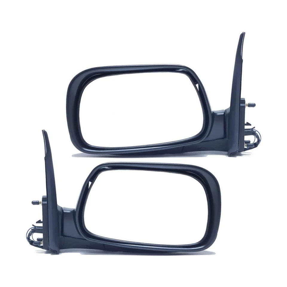 适用于丰田 Avanza MPV F600 2004 - 2008 双 LR 侧翼门镜 3 线黑色 — 第 3/4 张图片