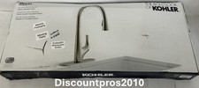 KOHLER Bevin Pull-Down Kitchen Sink Faucet   Vibrant Stainless K-R43210-VS