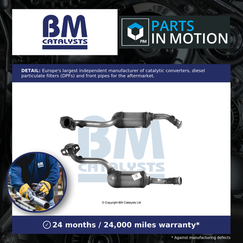 Catalytic Converter Type Approved fits RENAULT TWINGO Mk1 1.2 00 to 07 BM New - Picture 1 of 7