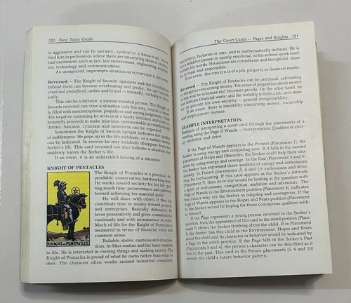 Easy Tarot Guide, Marcia Masino, (1987) Paperback Book Novel, - Picture 4 of 6