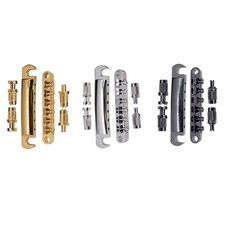 Electric Guitar String Tune-O-Matic Bridge Tailpiece Sets for LP Replacement