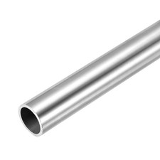 304 Stainless Steel Tube, 18mm ID 22mm OD 250mm Length Metal Pipe Tubing