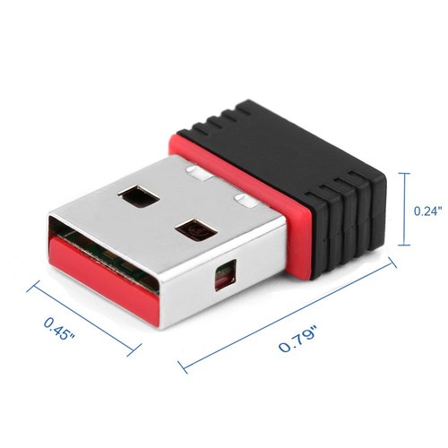150Mbps USB WiFi Adapter for Raspberry Pi, Wireless Network Card Adapter WiFi... - Picture 3 of 7