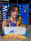 2024-25 Topps Finest Pacome Dadiet MASTERS Blue Geometric Auto /99 Thunder