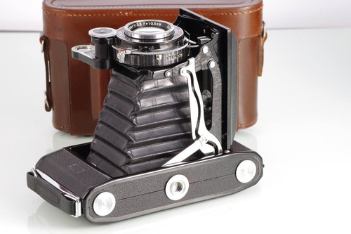 PREWAR 1935 6X9 PREMIUM CLASSIC ZEISS IKON SUPER IKONTA 531/2 105 3.8 TESSAR CLA - Picture 7 of 13