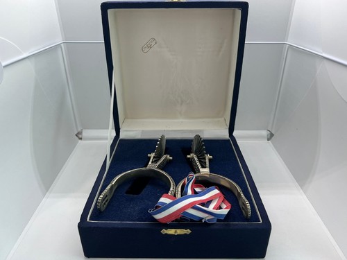 Vintage Chilenisches Cowboy Spur Set Pferdeshow mit Präsentationsbox - Bild 2 von 8