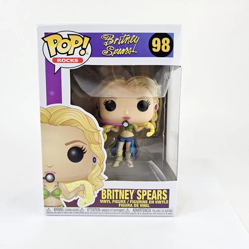 Funko Pop! Vinyl: Britney Spears (Slave 4 U) #98 W/shipper Box