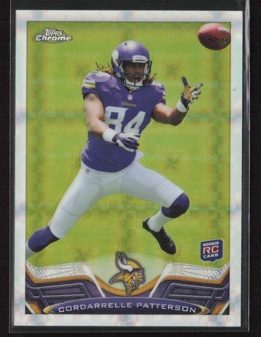 Cordarrelle Patterson 2013 Topps Chrome #19 Xfractors Minnesota Vikings