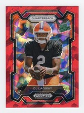 2024 Panini Prizm Draft Picks - DJ Lagway #182 Red Ice Prizm (RC) FLORIDA