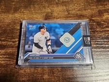 Aaron Judge 2023 Topps Now 754 Game Used Base Relic 1st Career 3 HR Game /49 MVP