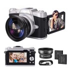Digital Camera with 3' Flip Screen 16X Digital Zoom Compact Point and Shoot .