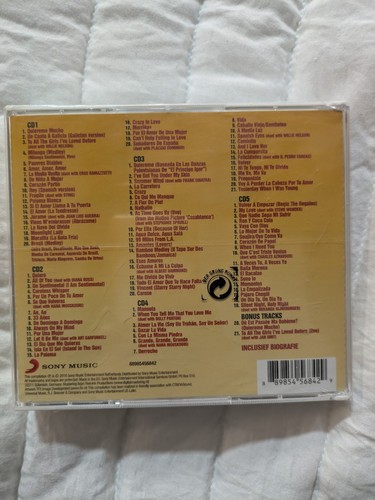 Julio Iglesias : De Julio 100 - Best of Julio Iglesias & Rarities (5 CD) New - Picture 2 of 3