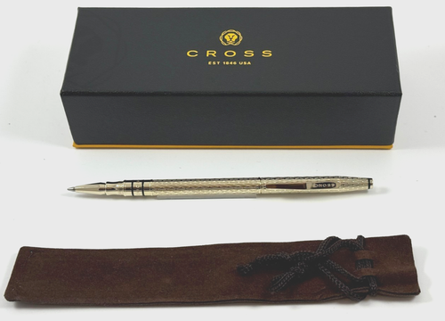 CROSS SPIRE GOLDEN SHIMMER ROLLING BALL (SELECTIP) Rollerball Pen #AT0565-2 - Picture 1 of 11