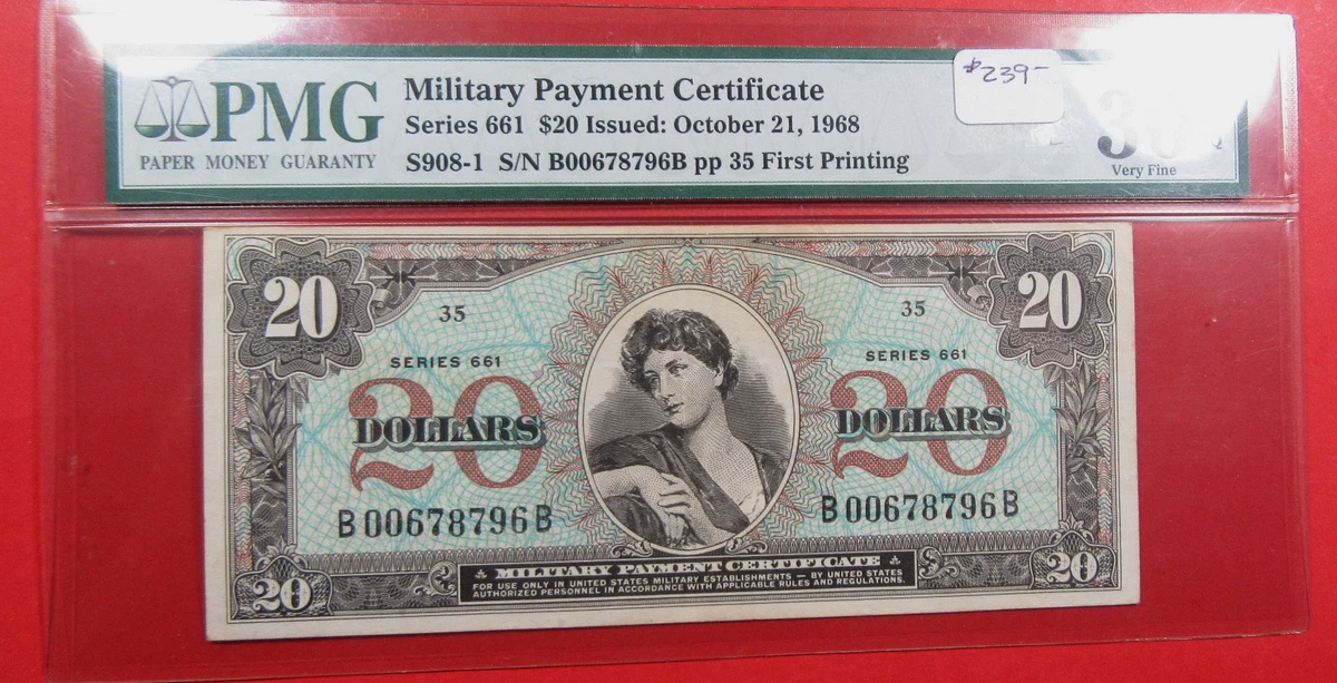 US Military Payment Certificates for sale | eBay