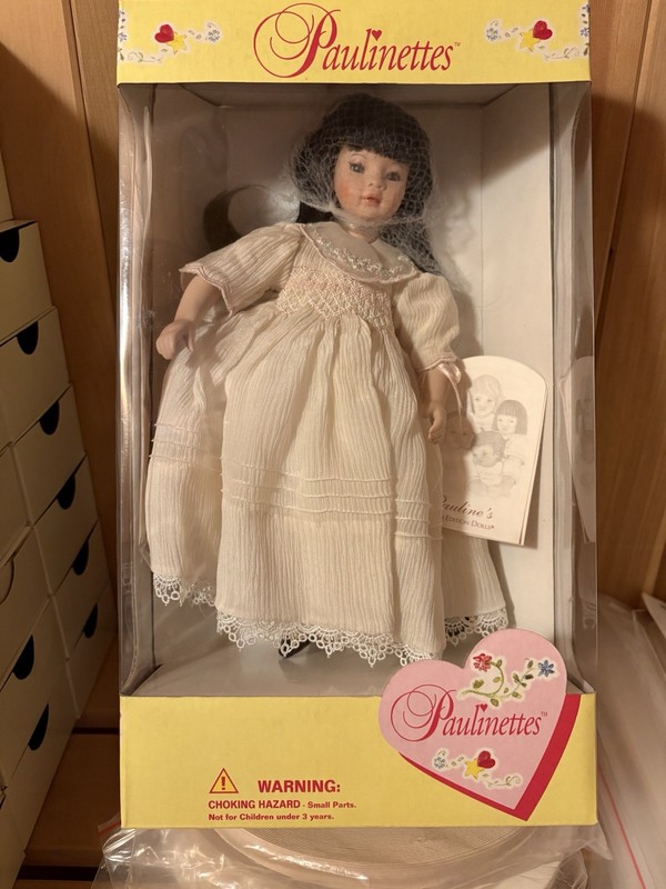 Paulinettes Mei Mei Limited Edition Doll 562/3000 With Box COA Panda