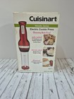 CUISINART Metallic Series Electric COOKIE PRESS CCP-10MR Red *NO TIPS*