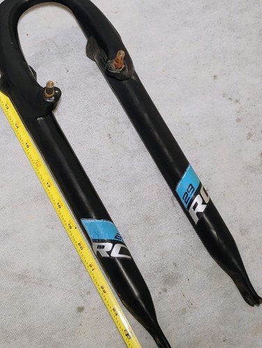 26" RC MTB Suspension Forks 1" Steering Tube Threaded - Picture 6 of 15