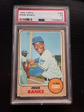 1968 Topps - Ernie Banks #355 PSA 5