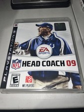 NFL Head Coach 09 PS3 (Sony PlayStation 3, 2008) Complete W/Manual CIB PS3