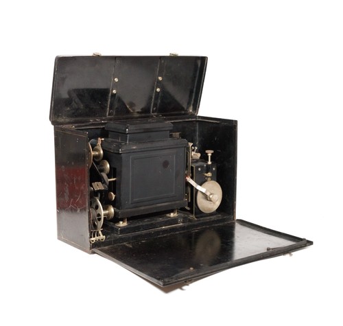 1912 Edison Home Kinetoscope w/2 Films, Slide, More * Historic Movie Projector - Picture 20 of 21