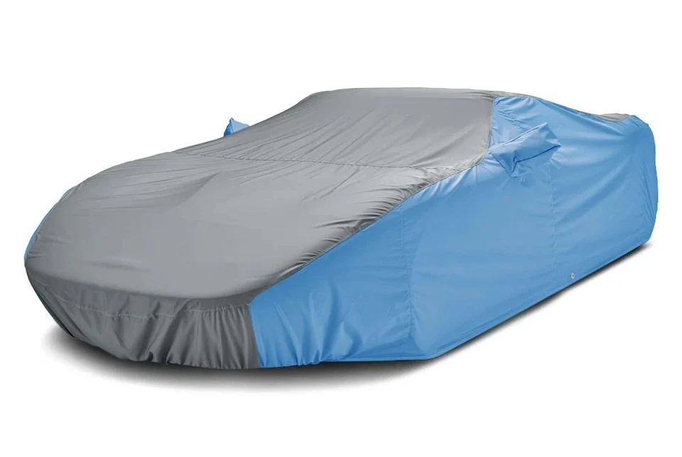 For Mazda 626 88-92 Car Cover WeatherShield HP Two-Tone Gray Custom Car Cover w Foto 2 de 4