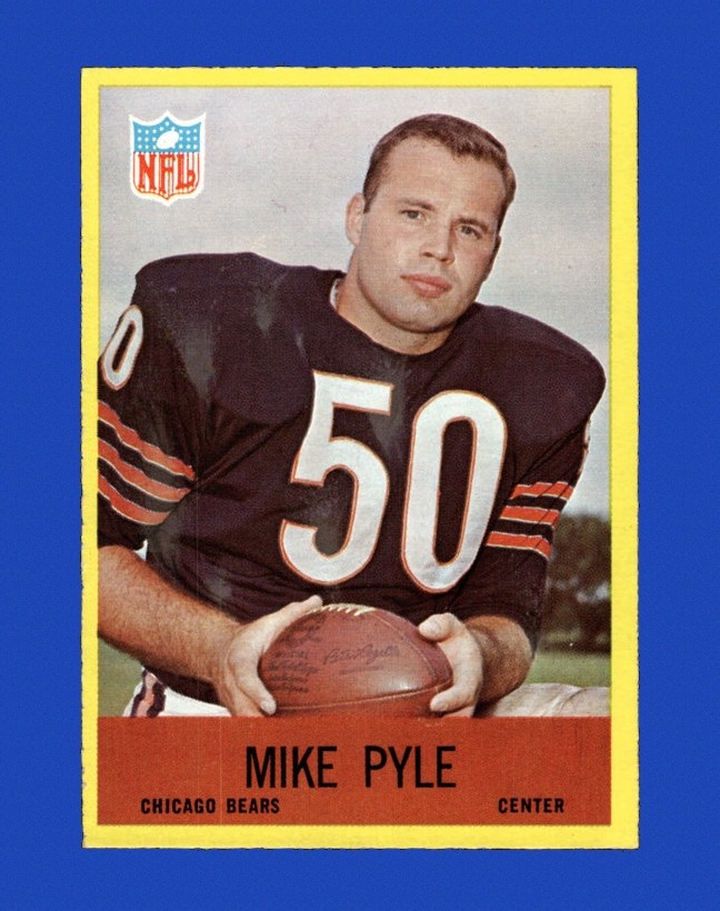 1967 Philadelphia Set-Break # 34 Mike Pyle NR-MINT *GMCARDS*