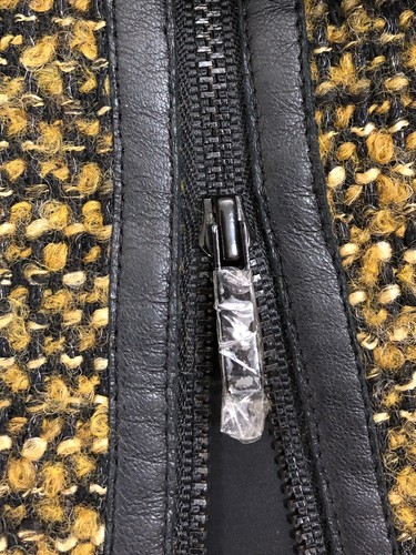 Falda Lápiz con Hebilla de Tweed Entera Classiques Talla 8 Marrón Negro Bronceado Mezcla de Lana - Imagen 4 de 12
