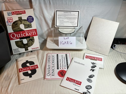 NEW Vintage Quicken Deluxe for Window 95 cd-rom Intuit 1994 Excellent Condition - Picture 4 of 5