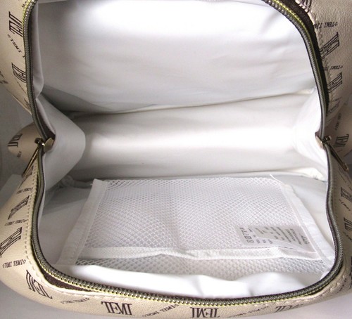 TEMI Adult Insulated Lunch Box Meal Bag 10" x 9" x 6" Beige >NEW< - Picture 4 of 4
