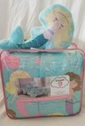 4 pc Cloud 9 Mermaid Ocean Twin Comforter, Sham, Deco Pillow, Wall Decal Set NIP