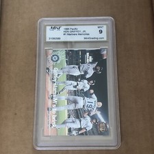 1995 Pacific Ken Griffey Jr. #1 Mariners Memories Mint Grading 9