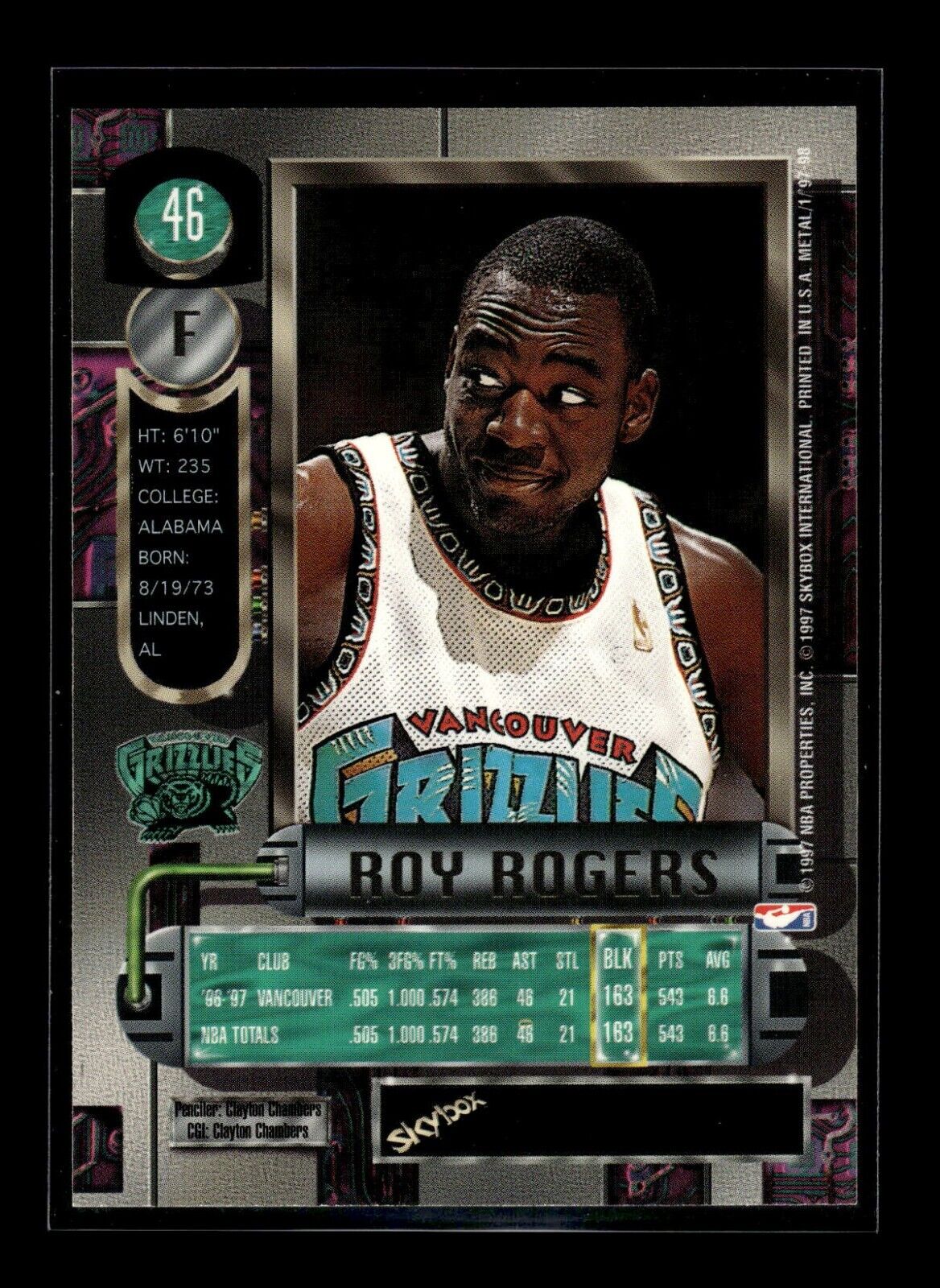 1997-98 Skybox Metal Universe Basketball - Pick Your Card - Complete The Set - Picture 53 of 148