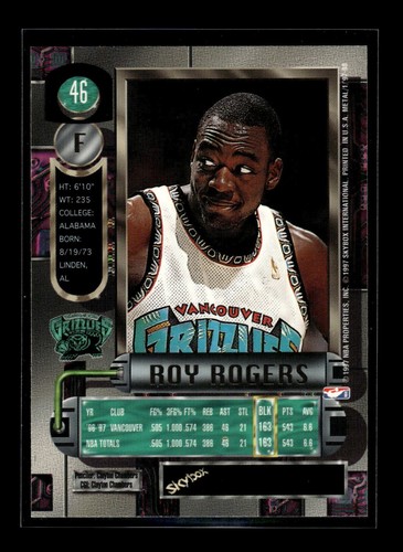1997-98 Skybox Metal Universe Basketball - Pick Your Card - Complete The Set - Picture 53 of 148