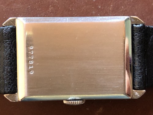 1940s IWC Stainless Steel Cal 87 Steel Dress Watch Original Dial - Picture 4 of 6