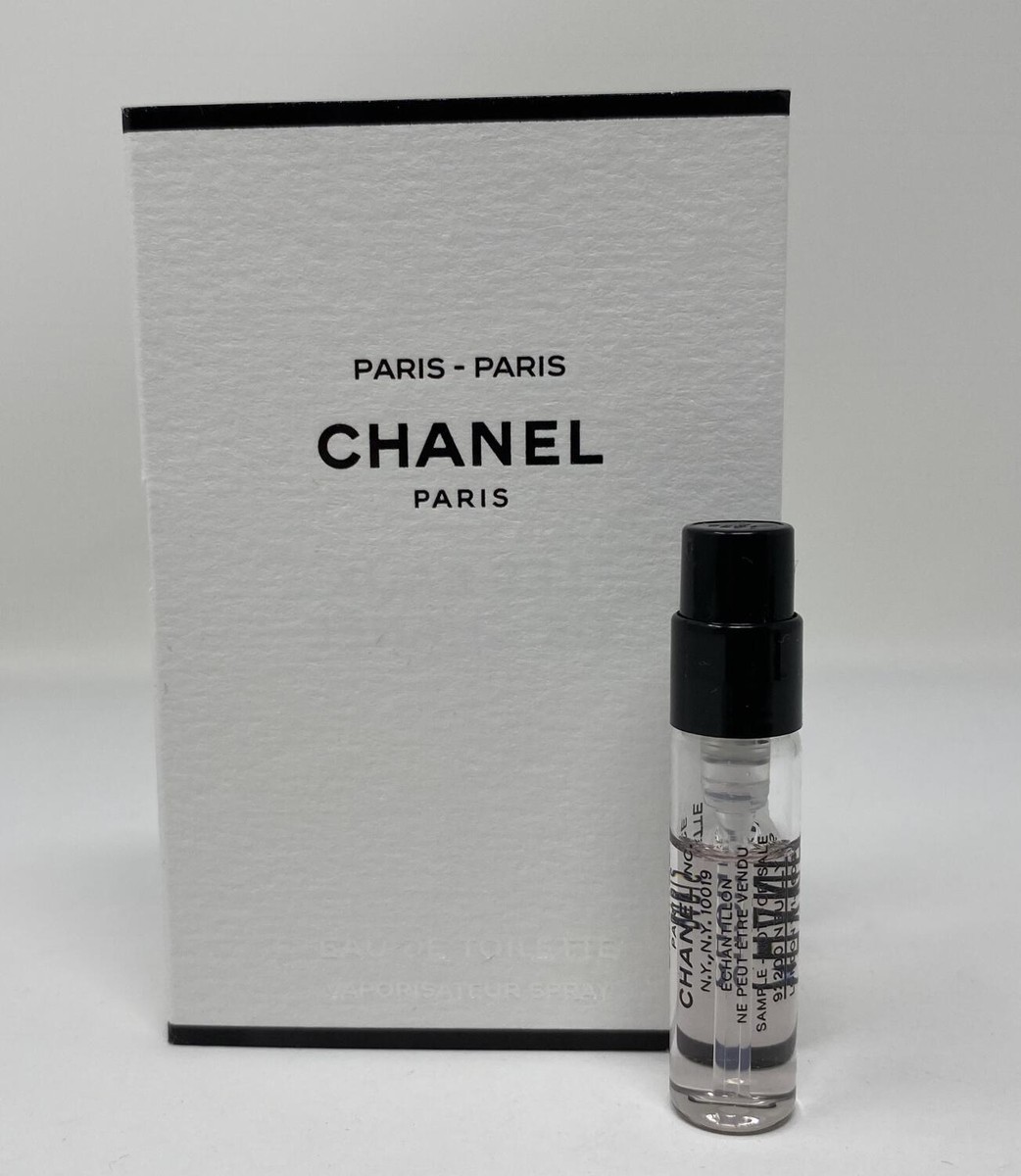 Chanel Paris Paris Eau De TOILETT EDT 2022 New Fragrance 1.5 Ml Sample .05  Fl Oz