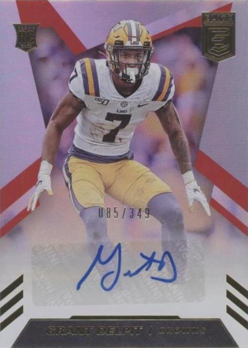 2020 Panini Donruss Elite Grant Delpit #RA-GD - 1 of 2