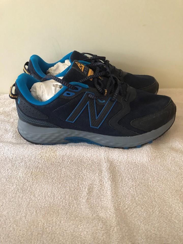 NEW BALANCE MT410V7 Trail Running Shoe Men Size 11.5 4E MT410LB7 Ocean
