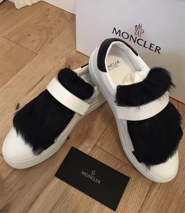 RARE MONCLER victoire Femme Baskets Baskets Chaussures Blanc Bracelet Neuf RARE MONCLER victoire Femme Baskets Baskets Chaussures Blanc Blanc Chaussures Bracelet Neuf 8e3bd8