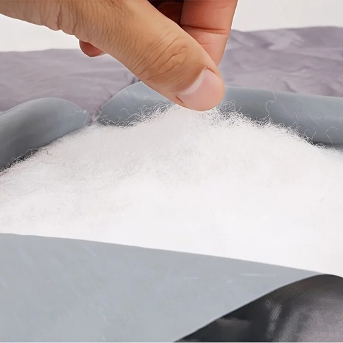 Winter Thermal Insulated Door Curtain – Thick Cotton Partition for Home - Imagen 6 de 8