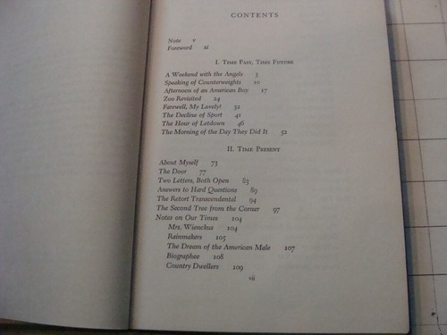 vintage book: 1954 THE SECOND TREE from the CORNER - E B WHITE w DJ 1st ed M-C - Picture 8 of 12