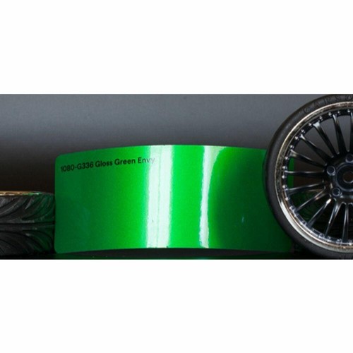 3M 2080 Scotchprint Gloss Green Envy Vinyl Car Wrap Film | G336 - Picture 6 of 9