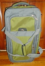 high sierra composite 76cm wheeled duffle