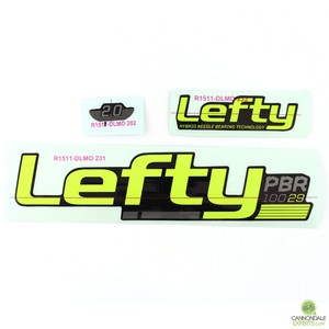 Cannondale Lefty Carbon XLR 100 29 Scalpel 29 Metallic Silver Decal Set